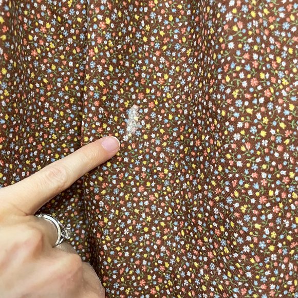 Vintage 1960s Mid Century Full Apron - Picture 3 of 7